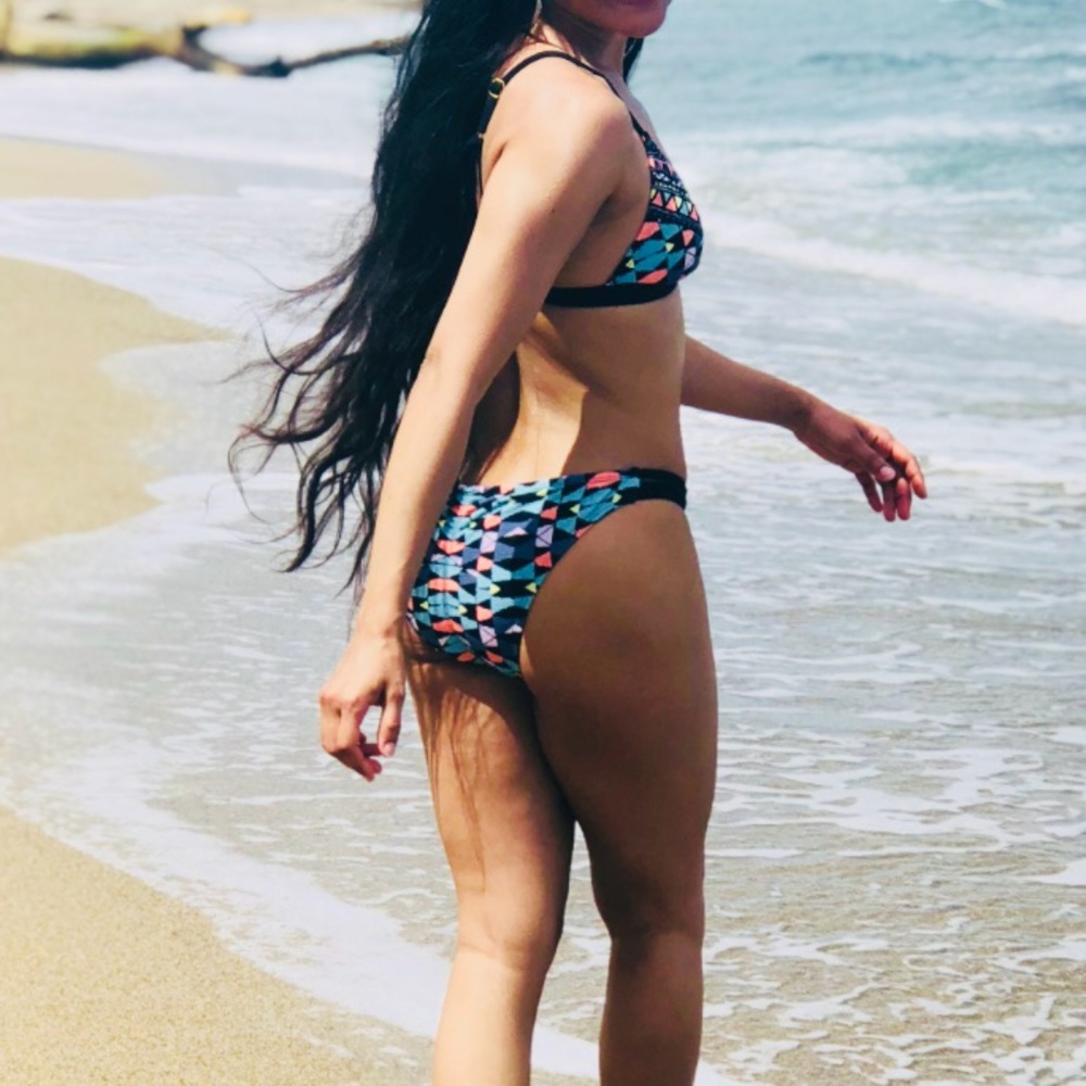 Geometric Tribal Bikini Bottom